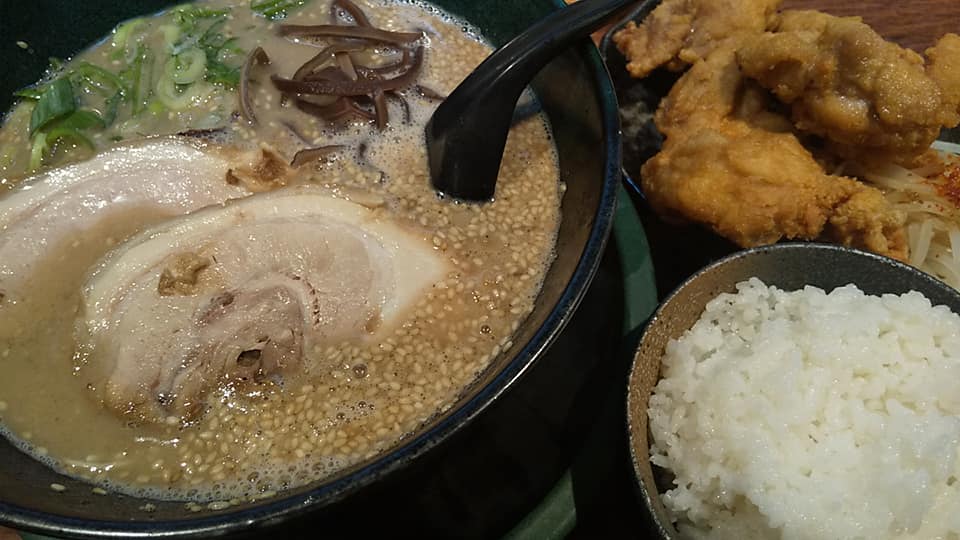 10年前から行きたかった！天神旗さん！濃厚豚骨最高でした！