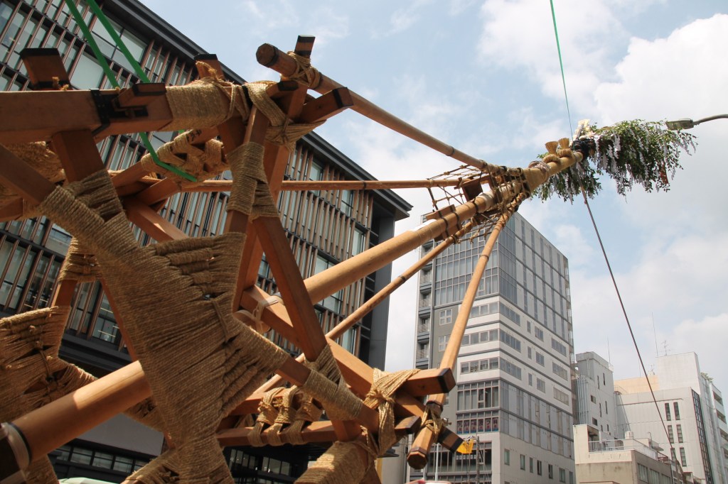 祇園祭2022　鉾建てを見てきたよ　＃祇園祭2022　＃Kyoto　＃京都