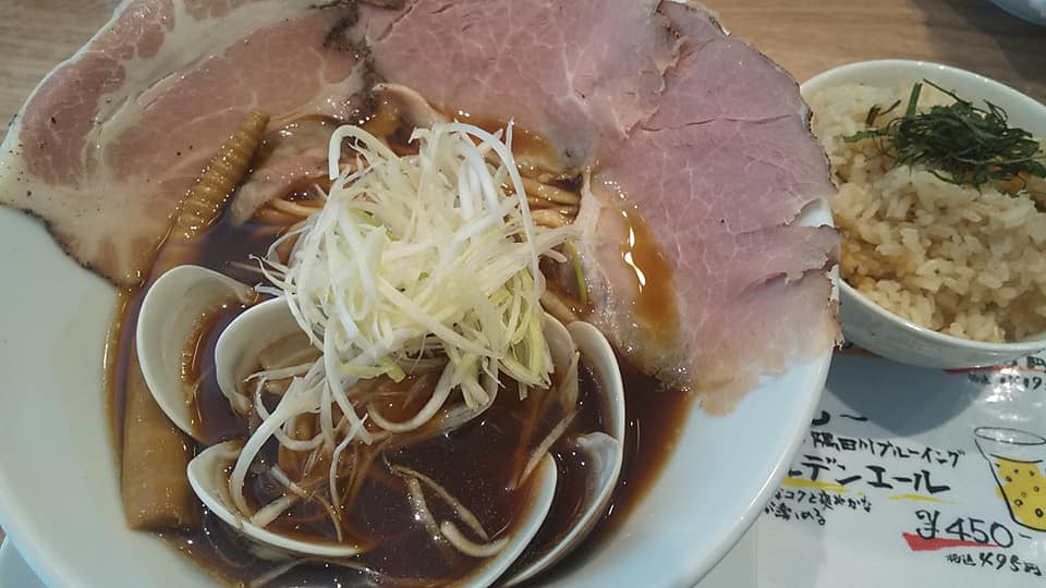 くそオヤジ最後のひとふりで食べたよ　＃ラーメン